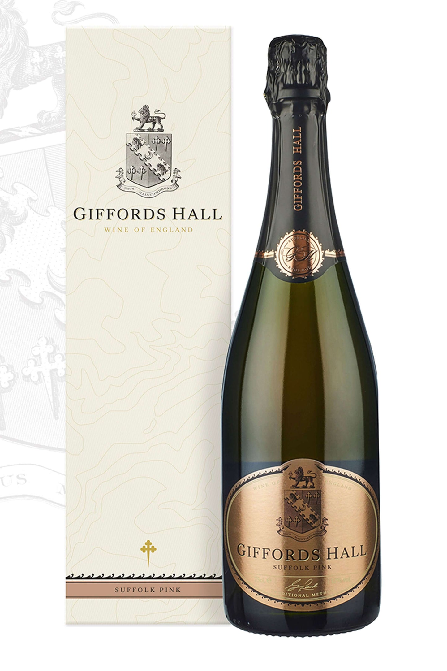 Giffords Hall Suffolk Pink Sparkling in a Presentation Box