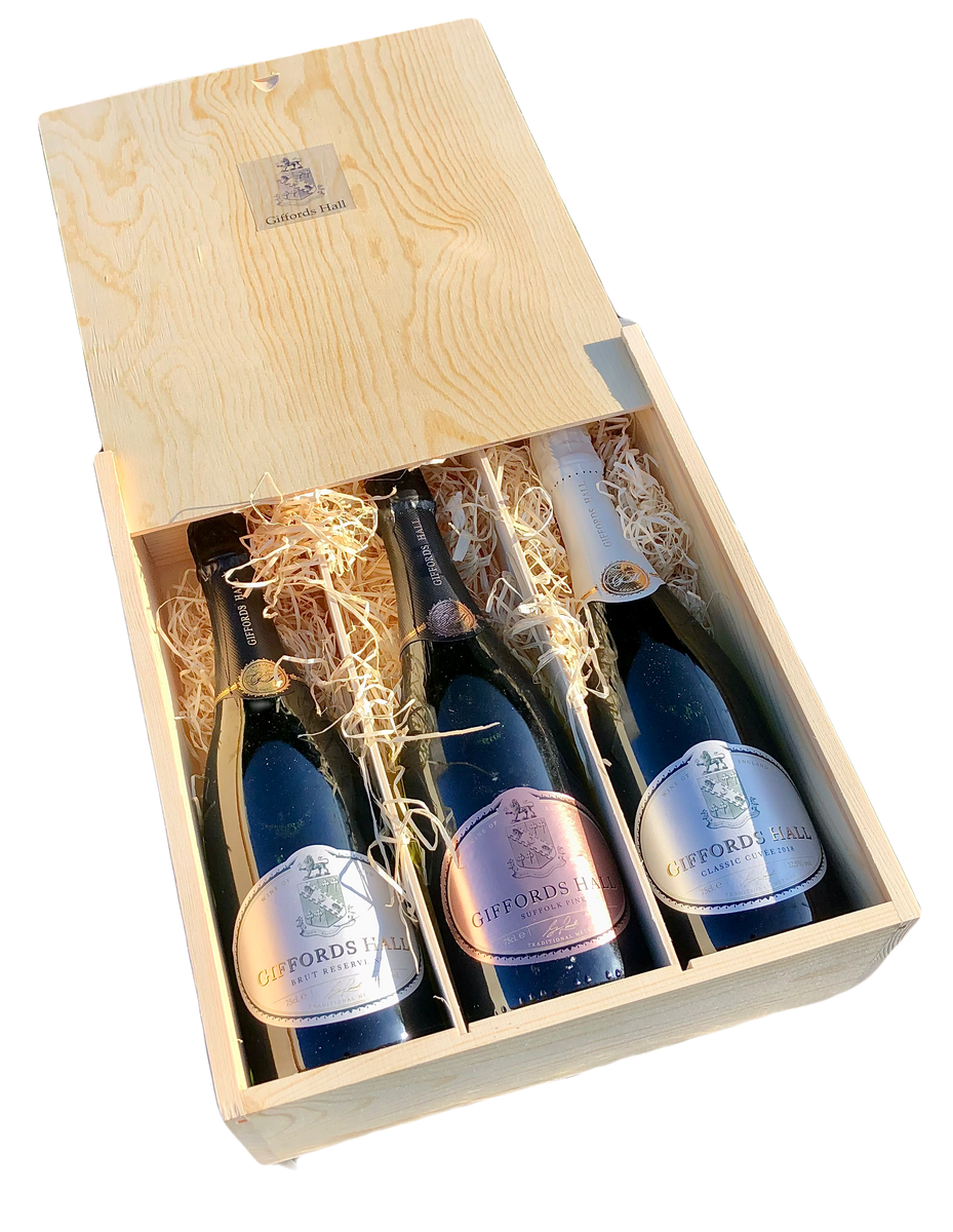 Giffords Hall Sparkling Wine Presentation Box Giffords Hall Vineyard